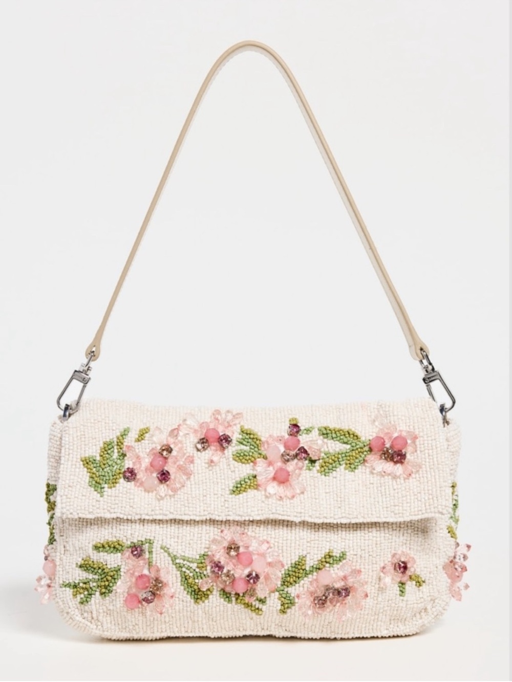 NWT STAUD Timmy shoulder bag in magnolia